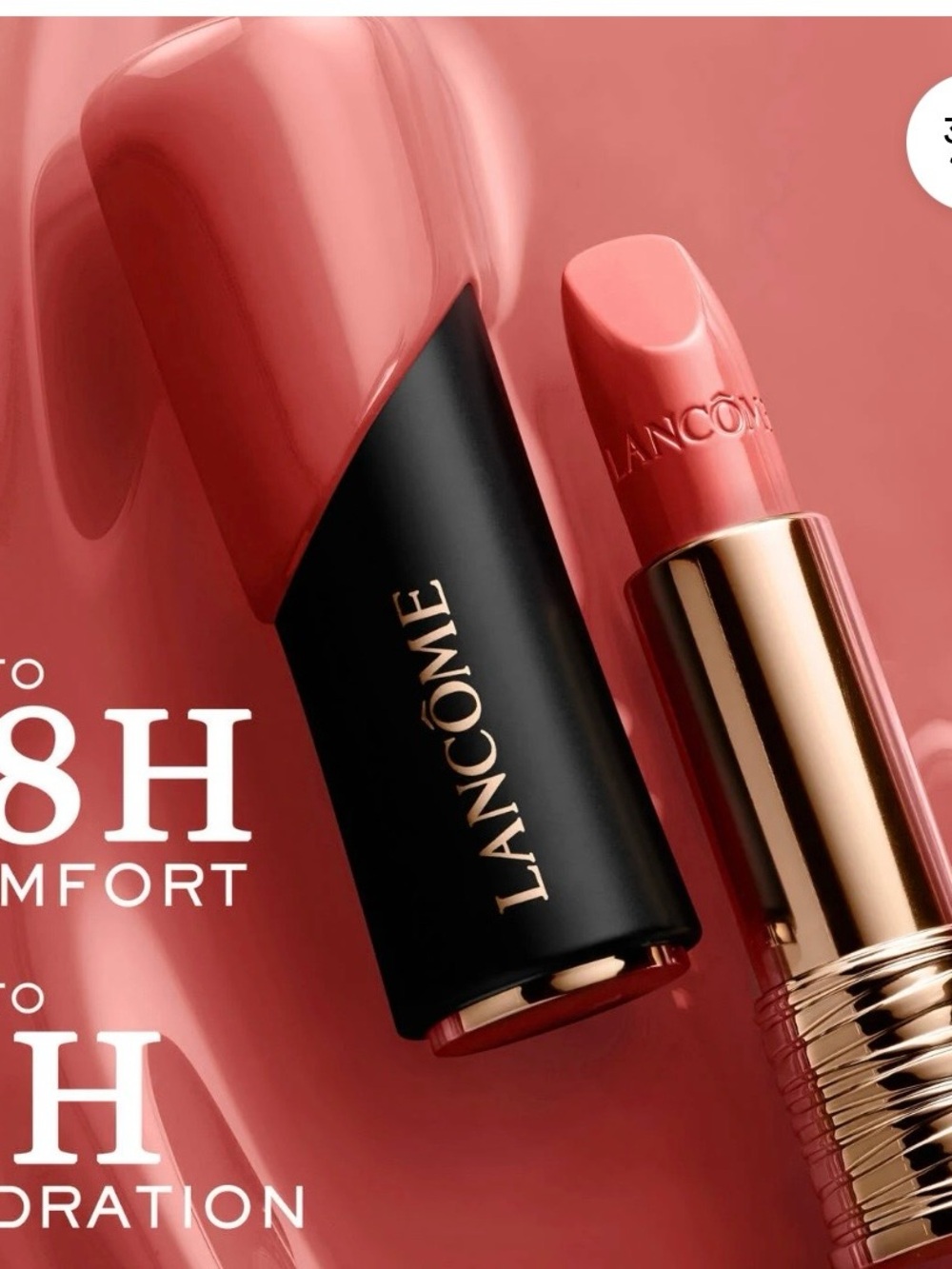Lancôme Cream Lipstick - Rose Pink Satin - Picture 8 of 9